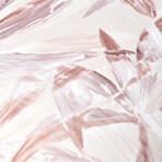 Flores Palm Leaf Throw Pillow