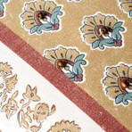 Indian Beauty Beaded Cushion Cover