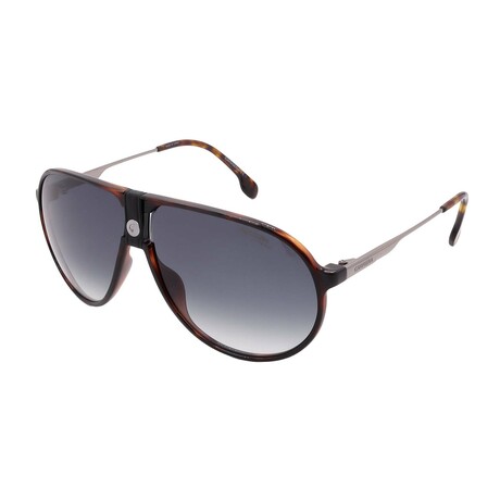 Carrera // Men's // 1034/S-086- Aviator Sunglasses //  Dark Havana +  Green Gradient