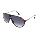 Carrera // Men's // 1034/S-086- Aviator Sunglasses //  Dark Havana +  Green Gradient