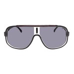 Carrera // Men's // 1058/S OIT Aviator Sunglasses // Black Clear + Grey Gradient