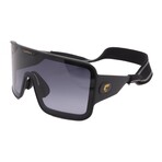 Carrera // Men's // FlagLab 15 003 Aviator Sunglasses // Matte Black + Grey