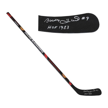 Bobby Hull // Chicago Blackhawks // Signed Franklin 48" Full Size Stick