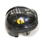 Chris Chelios // Chicago Blackhawks // Signed Black Mini Helmet