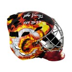 Mike Vernon // Calgary Flames // Signed Franklin Replica Goalie Mask