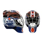 Grant Fuhr // Edmonton Oilers // Signed Franklin Replica Street Goalie Mask