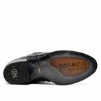 Phoenix // Caiman Belly Leather Western Boots // Stone Gray (10)