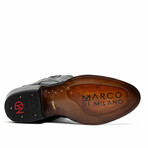 Denver Ostrich Leg Western Boots // Black (10)