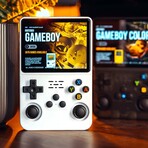 Retropian Color // Handheld Gaming Console (White)