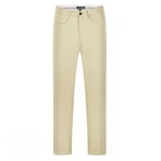Slim Fit Cotton Sateen 5 Pocket Pant // Tan (40WX32L)