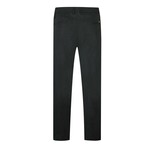 Slim Fit Jacquard Fashion Pant // Black (32WX32L)