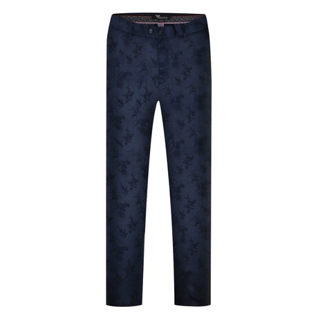 Slim Fit Fashion Pant // Navy (30WX32L)