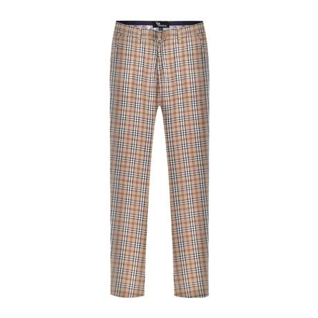 Slim Fit Plaid Fashion Pant // Multi (30WX32L)