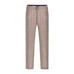 Slim Fit Plaid Fashion Pant // Multi (36WX32L)