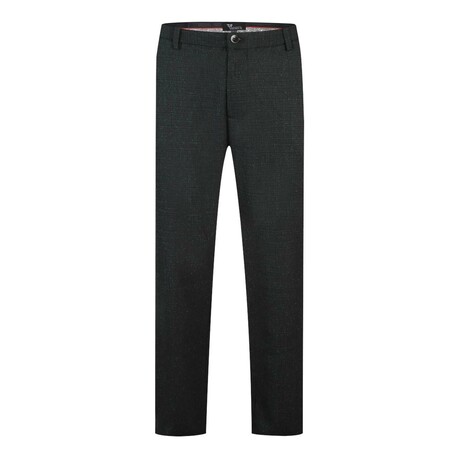 Slim Fit Jacquard Fashion Pant // Black (30WX32L)
