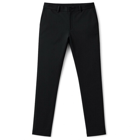 Slim Fit Cotton/Spandex Chino Pocket Pant // Black (30WX32L)