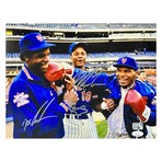 Mike Tyson // Mets Triple Signed 11x14 Photo