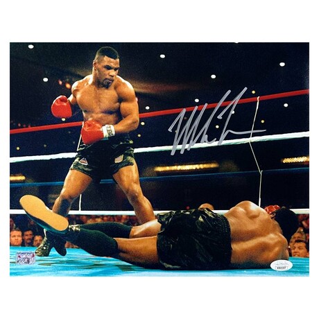 Mike Tyson // Signed 11x14 KO #1