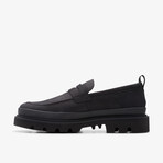 Badell Step Nubuck Loafers // Black (US: 10)