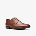 Howard Wing Leather Brogue Derbys // Dark Tan (US: 13)