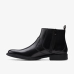 Whiddon Zip Leather Chelse Boots // Black (US: 11)