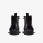 Whiddon Zip Leather Chelse Boots // Black (US: 11)