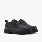Badell Lace Nubuck Oxfords // Black (US: 8)