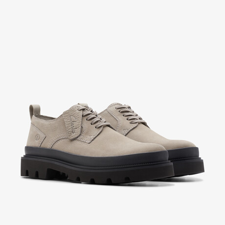 Badell Lace Nubuck Oxfords // Grey (US: 7)