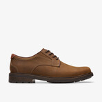 Un Shire Low Leather Oxfords // Beeswax (US: 9)