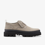 Badell Lace Nubuck Oxfords // Grey (US: 8.5)