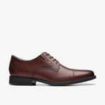 Whiddon Cap Leather Oxfords // Mahogany (US: 11)