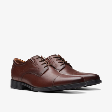 Whiddon Cap Leather Oxfords // Mahogany (US: 7)