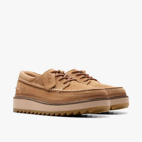 Clarkhill Suede Lace-Up // Light Tan (US: 7)