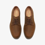 Un Shire Low Leather Oxfords // Beeswax (US: 9)