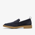 Martock Lo Suede Loafers // Navy (US: 7.5)