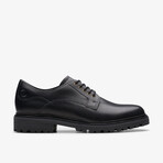 Clarkridge Lo Leather Oxfords // Black (US: 10)