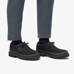 Badell Lace Nubuck Oxfords // Black (US: 8)