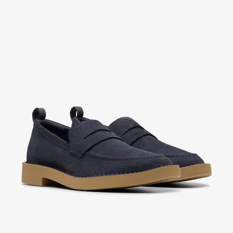 Martock Lo Suede Loafers // Navy (US: 7)