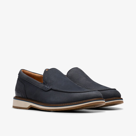 Monahan Step Nubuck Loafers // Navy (US: 7)