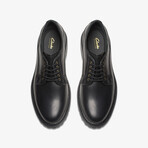 Clarkridge Lo Leather Oxfords // Black (US: 10)