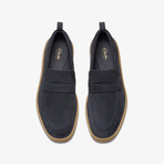 Martock Lo Suede Loafers // Navy (US: 7.5)