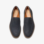 Monahan Step Nubuck Loafers // Navy (US: 8)