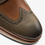 Chantry Wing Leather Oxfords // Dark + Olive (US: 10)