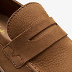 Badell Step Nubuck Loafers // Cola (US: 10)