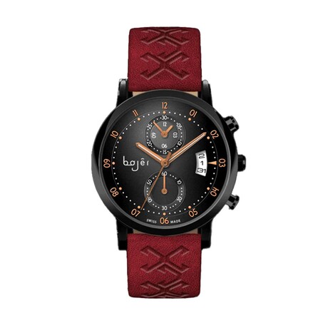 Bajer Corduene Burgundy Quartz // BAJ05BLK.03.WINE
