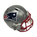 Drake Maye // New England Patriots // Signed Replica Helmet