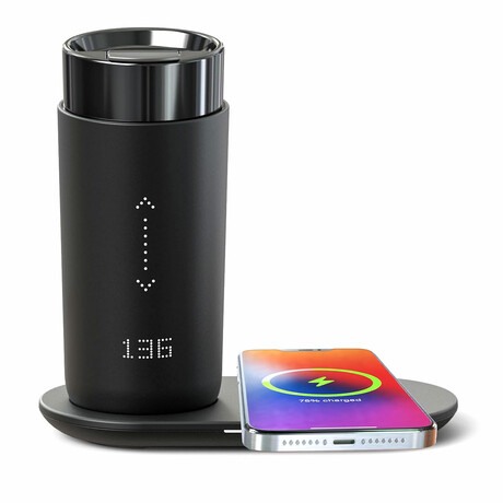 Smart Self-Heating Coffee Mug // Black