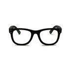 Unisex // Rubberized Wayfarer Blue Light & Reading Glasses // Matte Black (Blue Light)