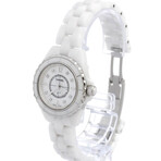Chanel Ladies J12 Diamond Quartz // H2570-DIAMOND // Pre-Owned