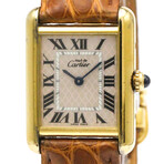 Cartier Ladies Must Tank X'mas Limited Edition Edition Quartz // W1018687 // Pre-Owned